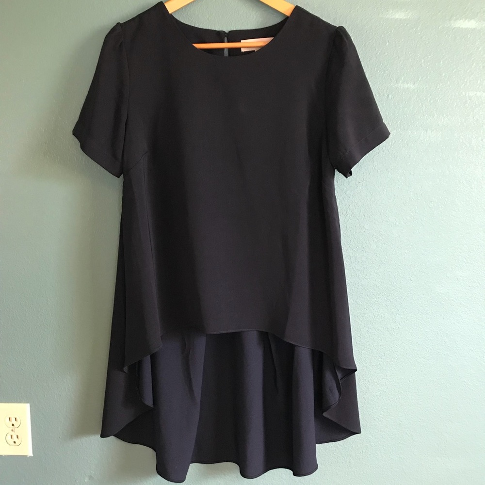 Philosophy navy blue high-low top
